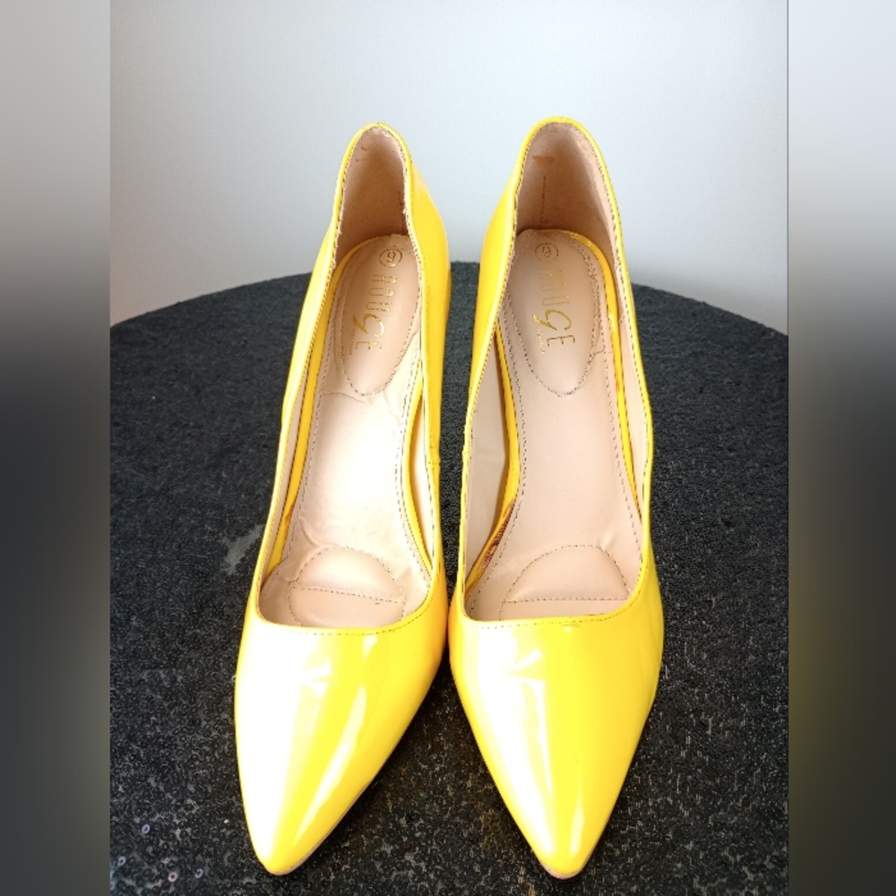 Yellow Rouge Shoes